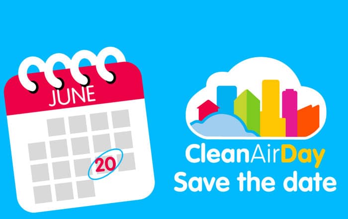 20th June – Clean Air Day 2019