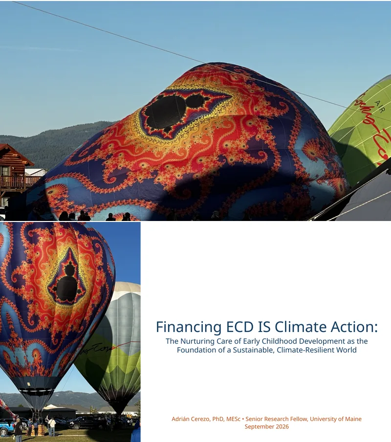 Financing ECD IS Climate Action presentation cover